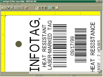 InfoTag Tag Layout Software Screen Shot