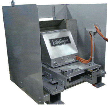 INFODENT� single bar stamping system - rear view