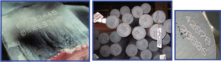 INFODENT� stamper sample marks