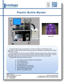 Plastic Bottle Marker