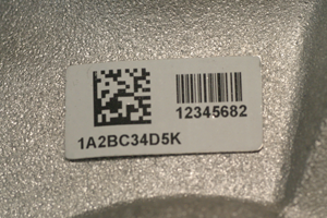 FoamTag™ Labels for Castings and Rough Cast Surfaces