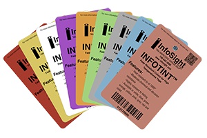 INFO-TINT™ Colored Metal Tags 