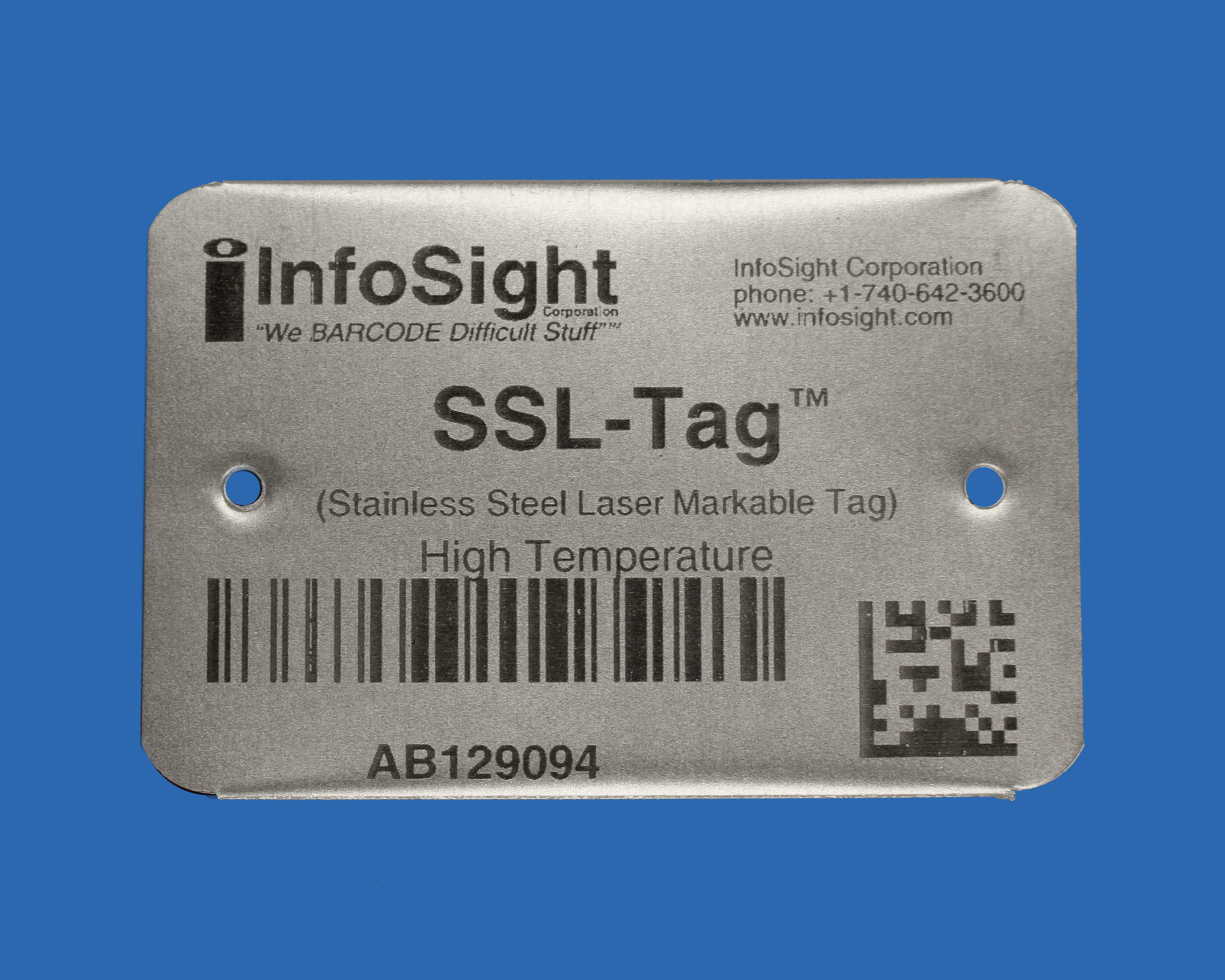 SSL-Tag™ Metal ID Tag