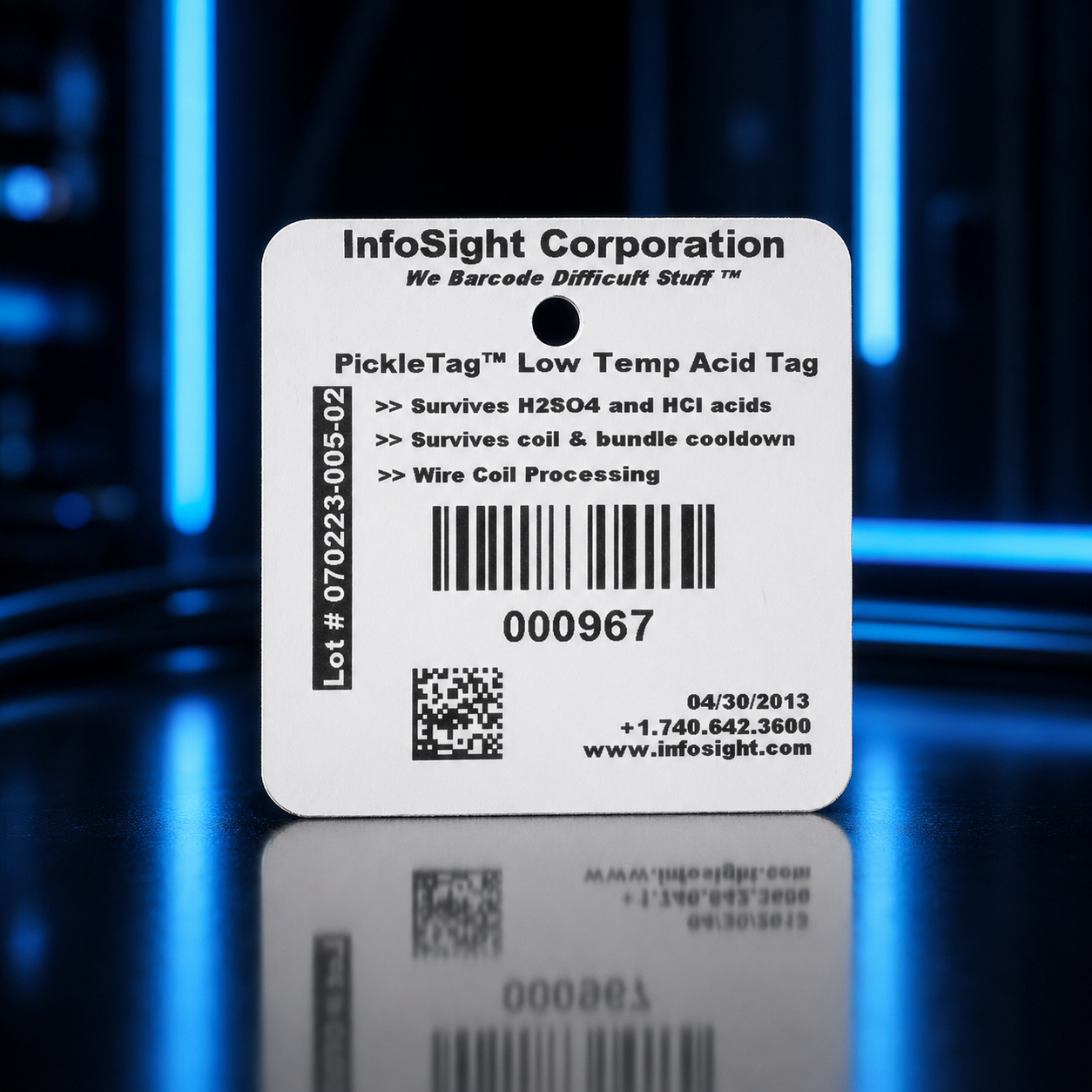 KettleTag® PLUS EZ™ Galvanizing Tags